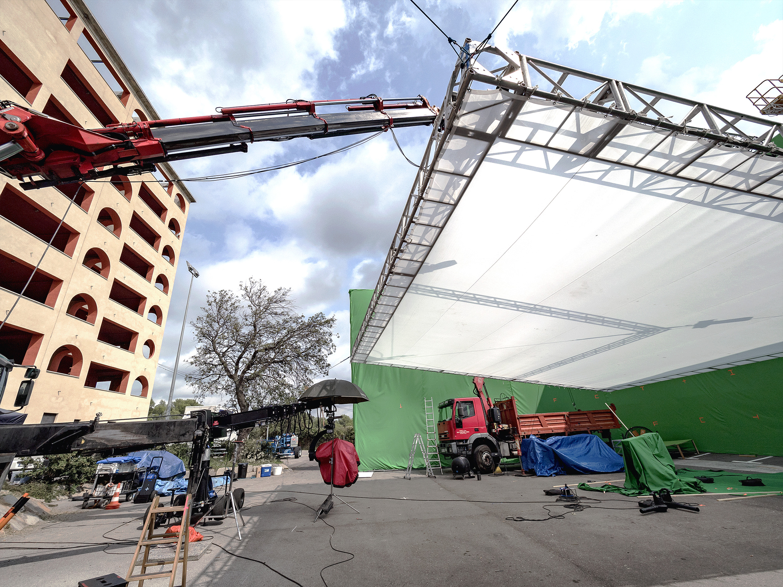 Rodatge al Parc Audiovisual