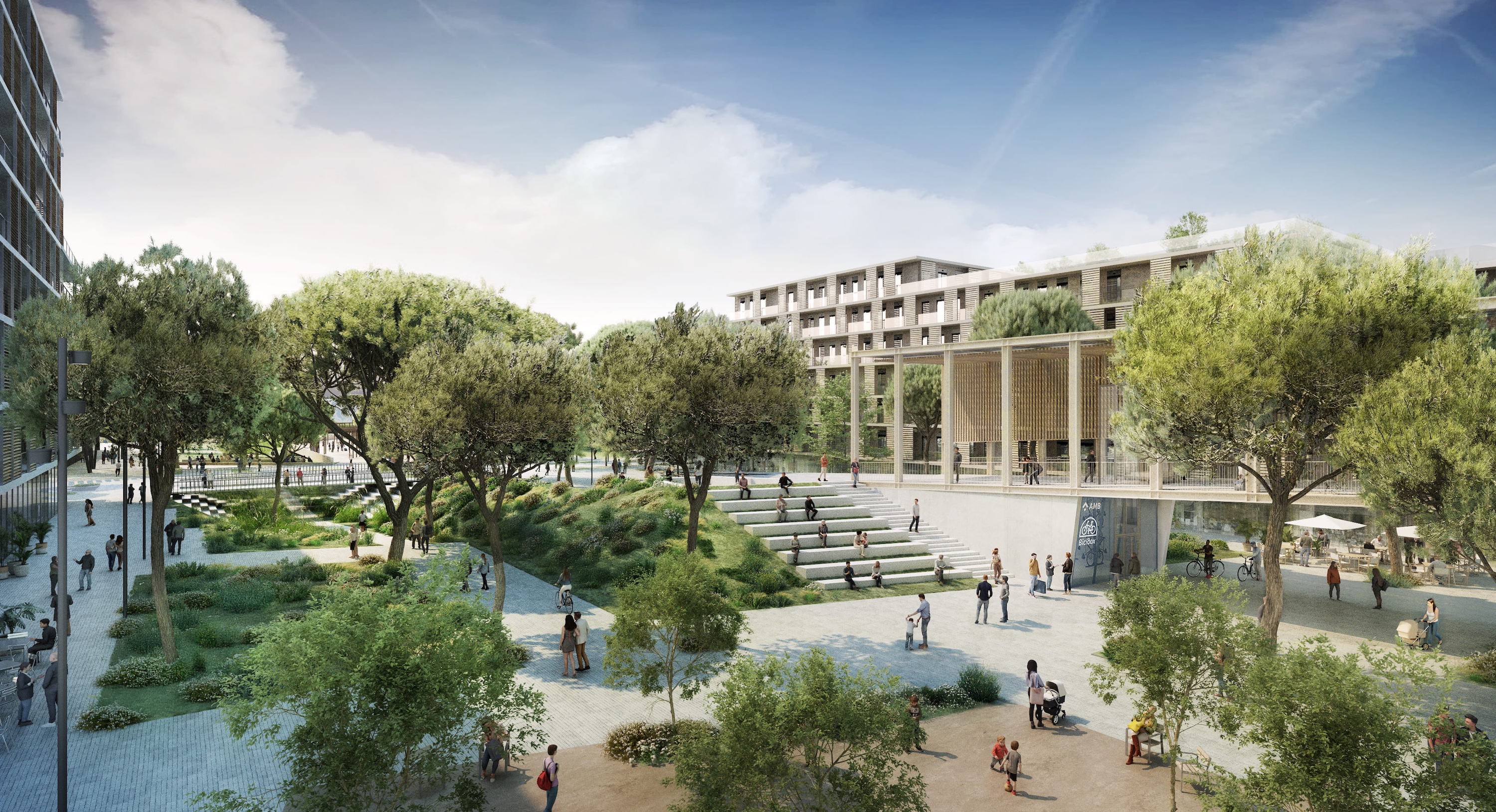 Perspectiva del districte