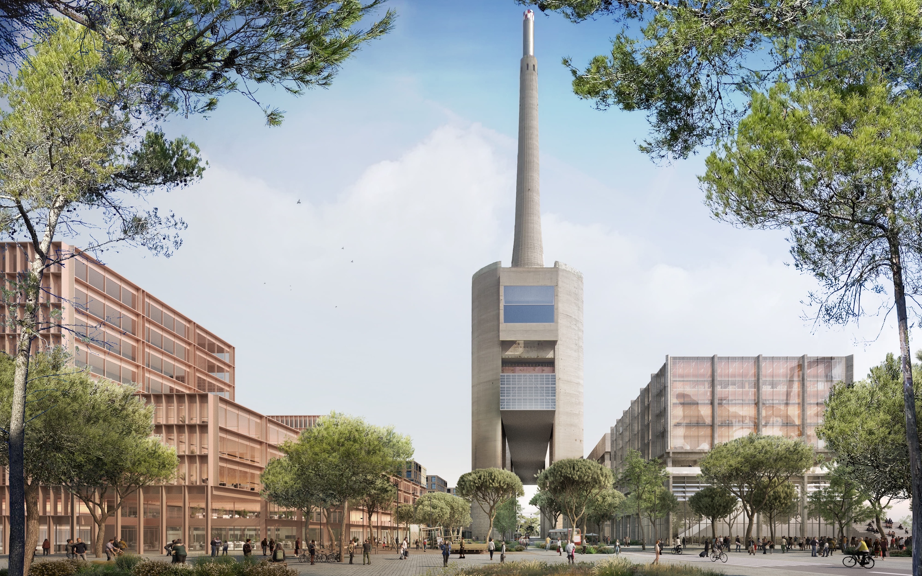 Perspectiva del districte