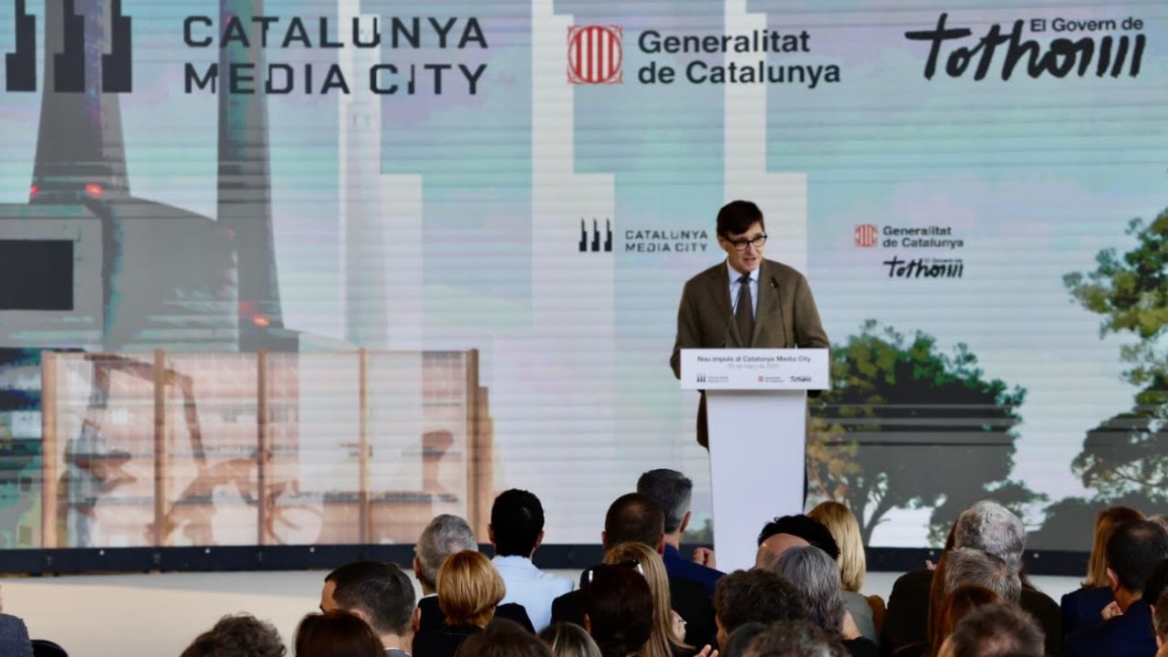 Presentació del nou impuls al Catalunya Media City